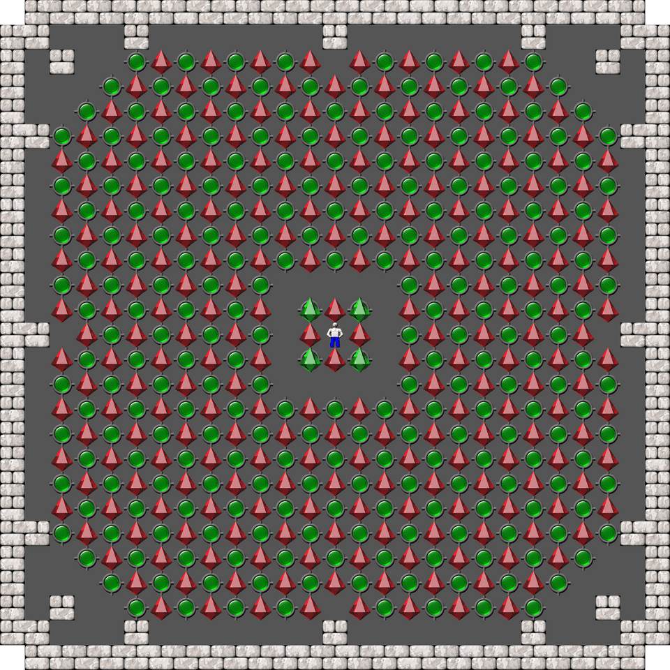 Sokoban Sasquatch 05 Arranged level 58